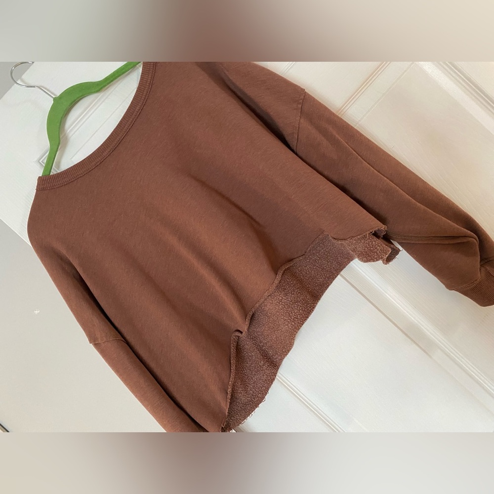 AE crop crewneck